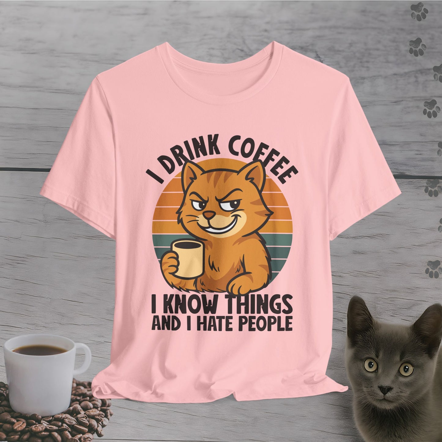 Mean Brew Cat T-Shirt