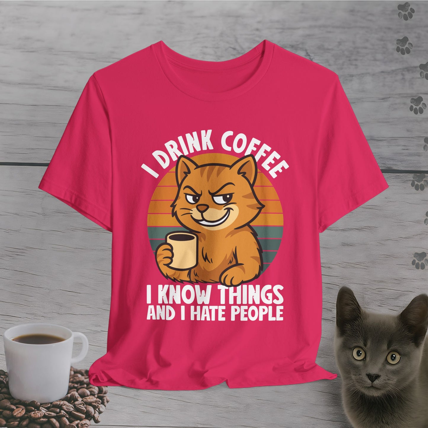 Mean Brew Cat T-Shirt