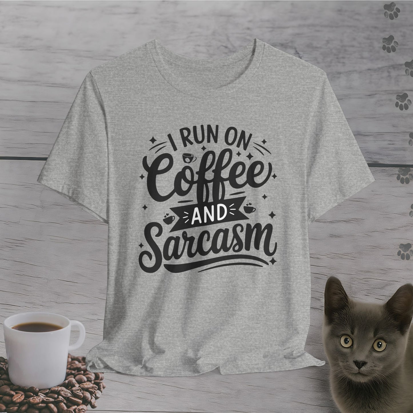 Coffee and Sarcasm T-Shirt