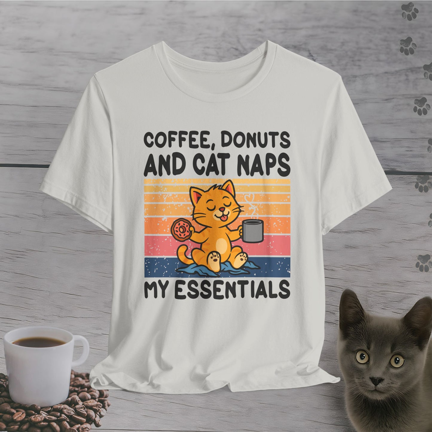 Donuts and Cat Naps T-Shirt