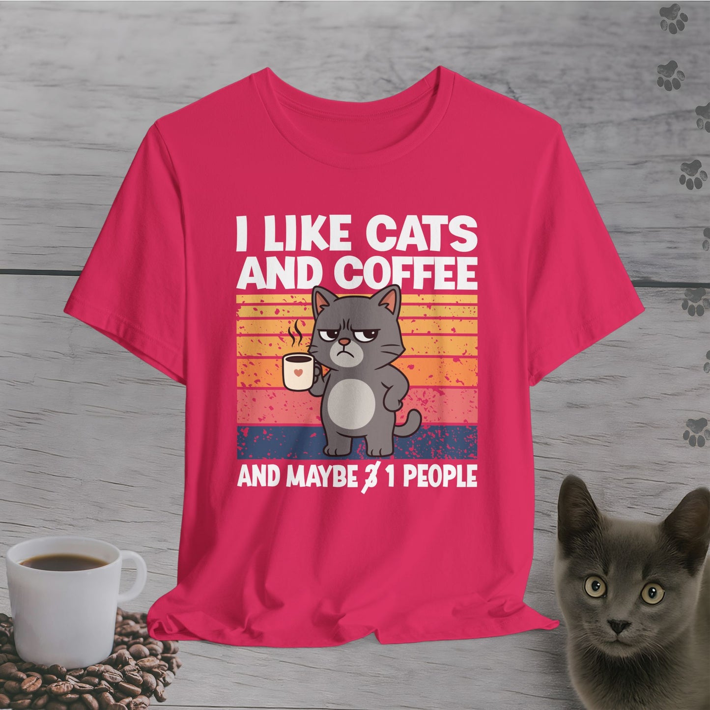 Maybe 1 Person Cat T-Shirt