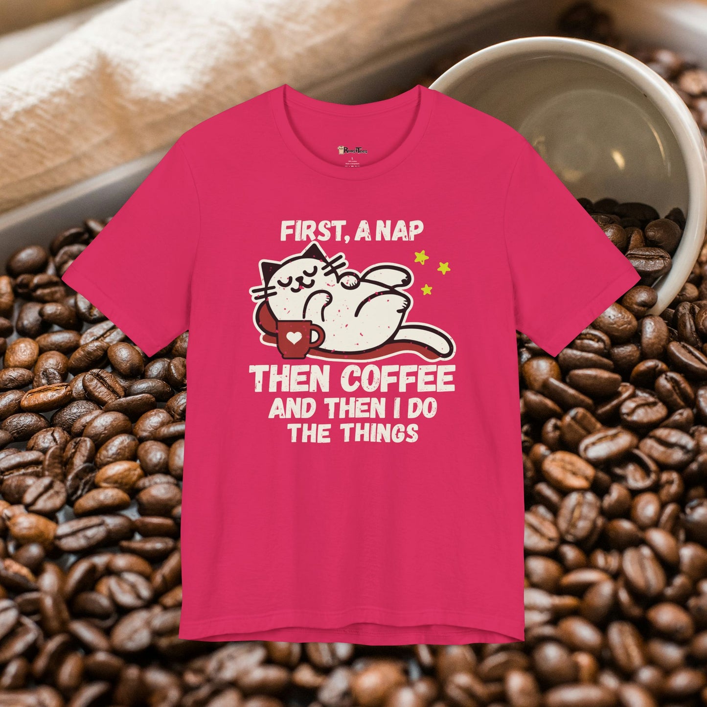 First Nap Then Coffee T-Shirt