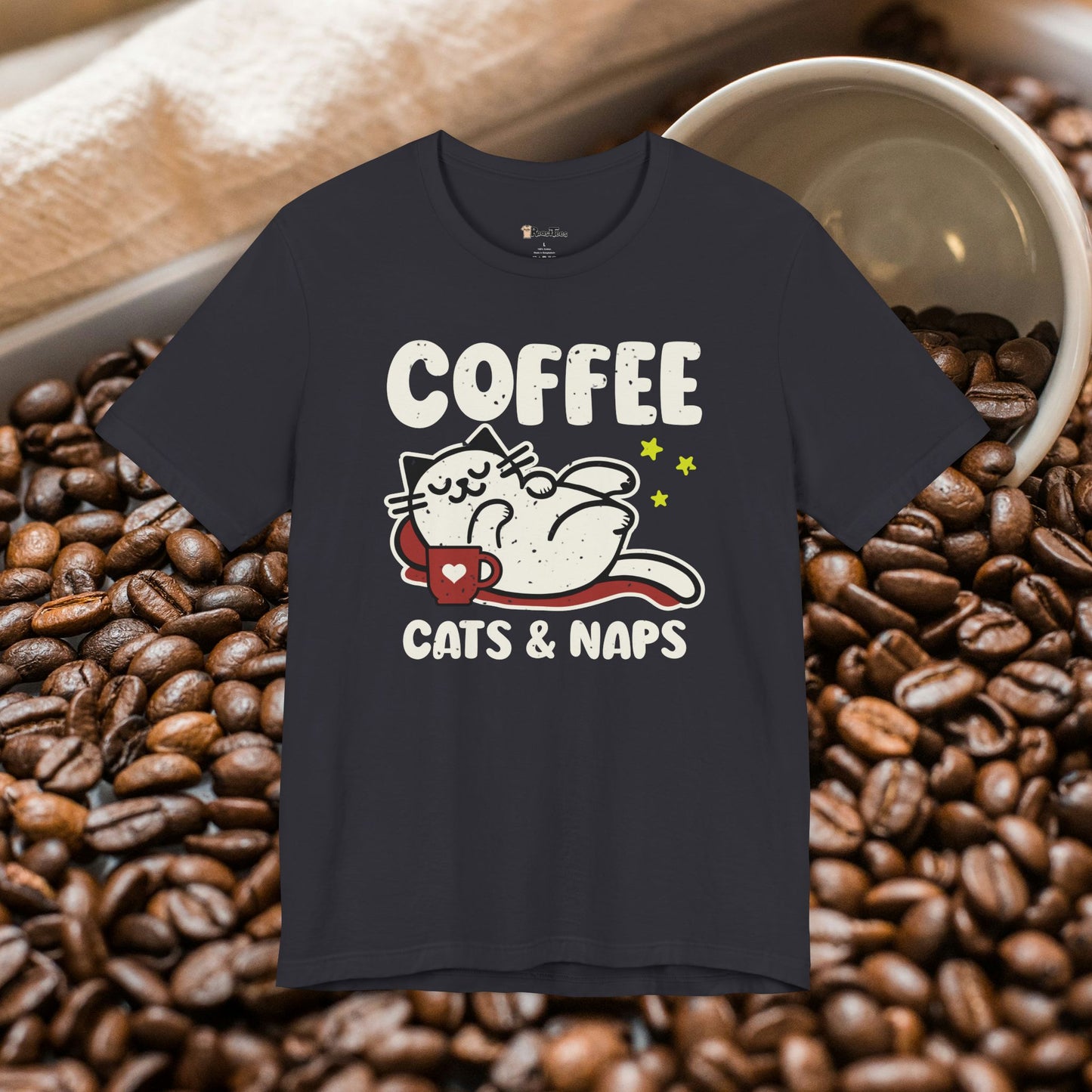 Coffee Cats and Naps T-Shirt