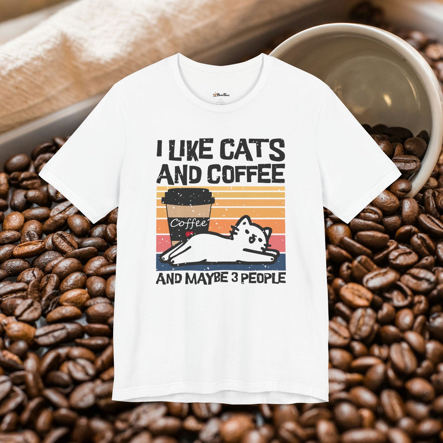 Funny I Likes Cats and Coffee T-Shirt