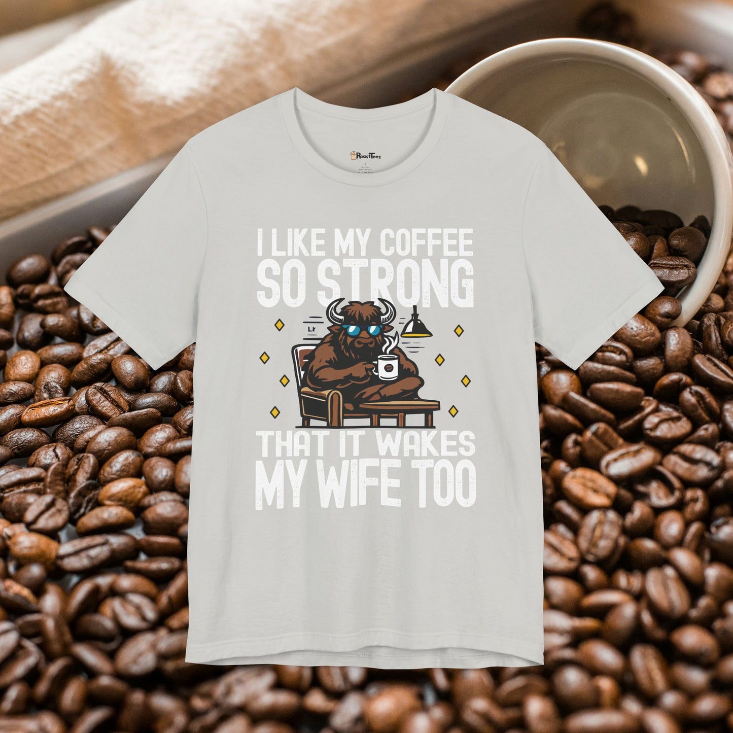 Caffeine That Wakes My Wife T-Shirt