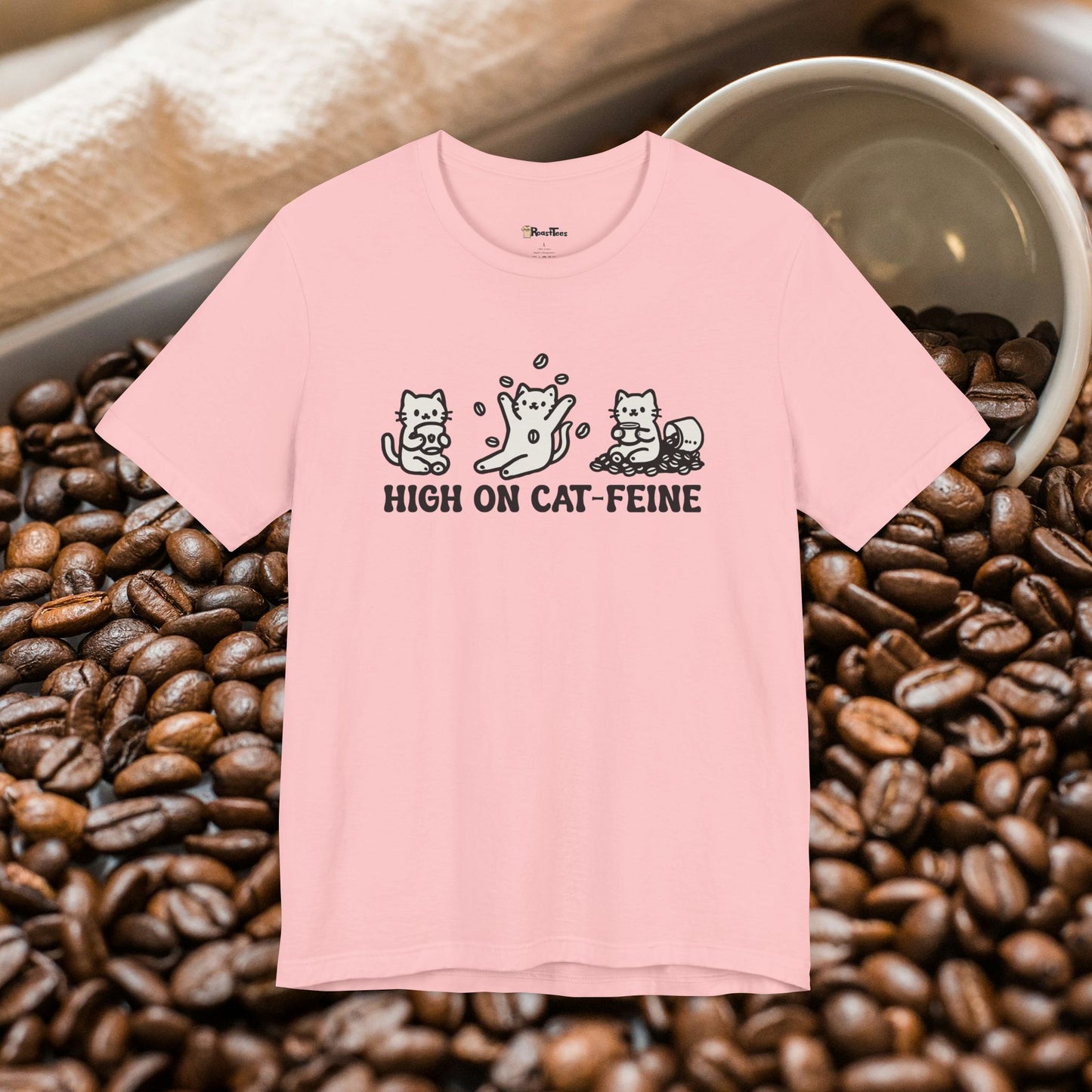 High on Cat-Feine T-Shirt