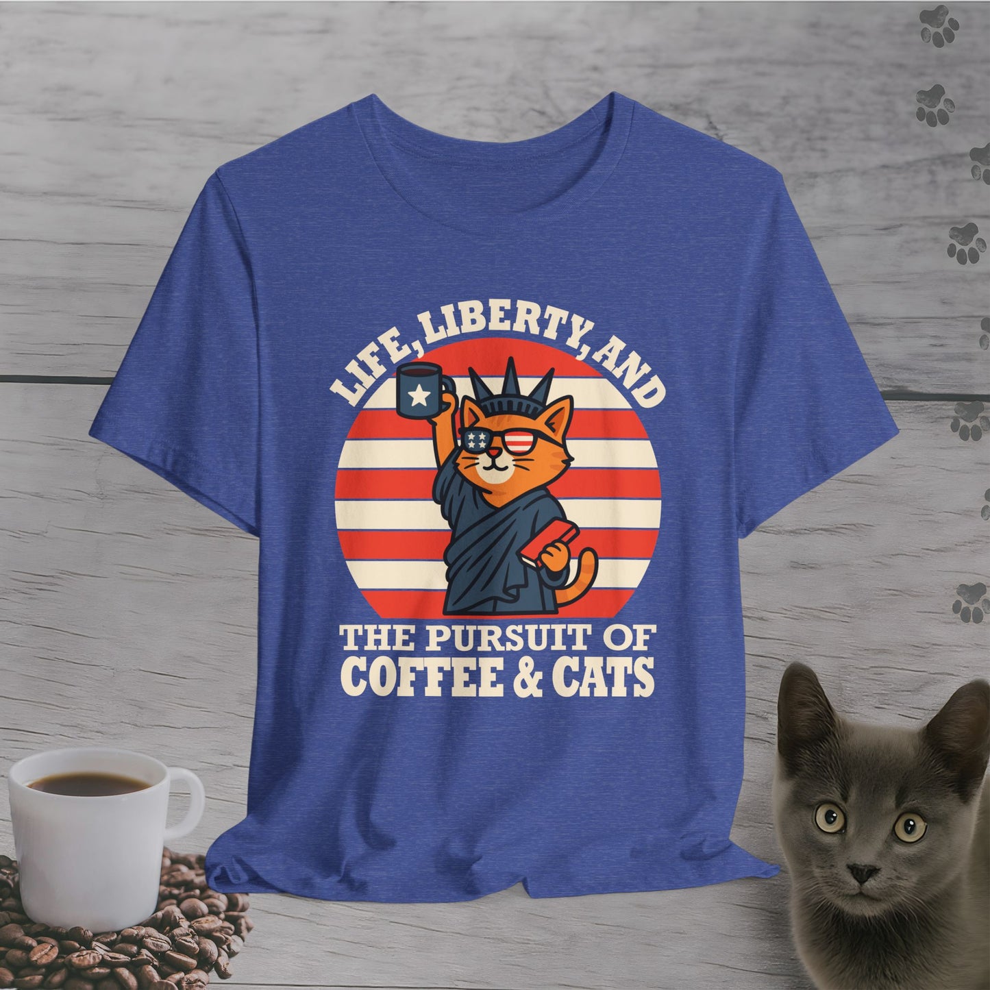 Liberty Brew Cat T-Shirt
