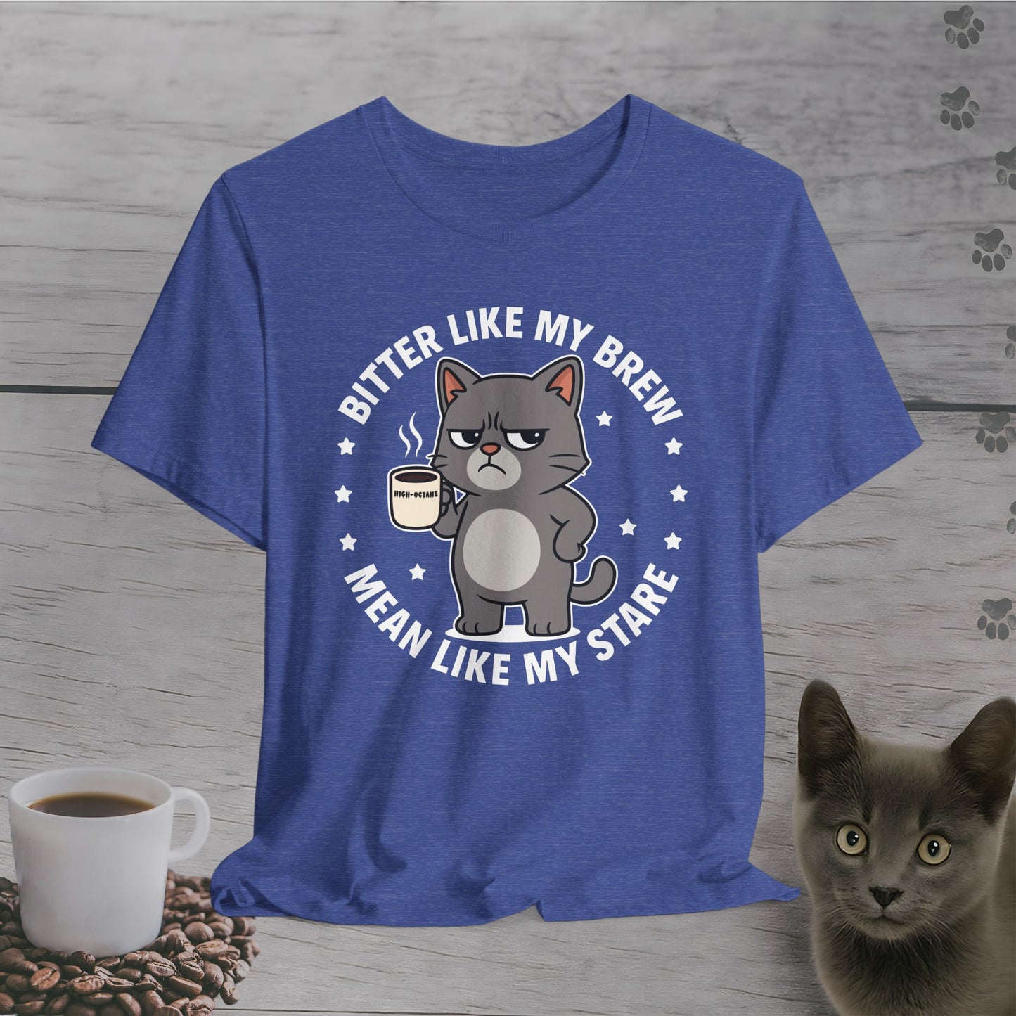 High-Octane Cat Attitude T-Shirt
