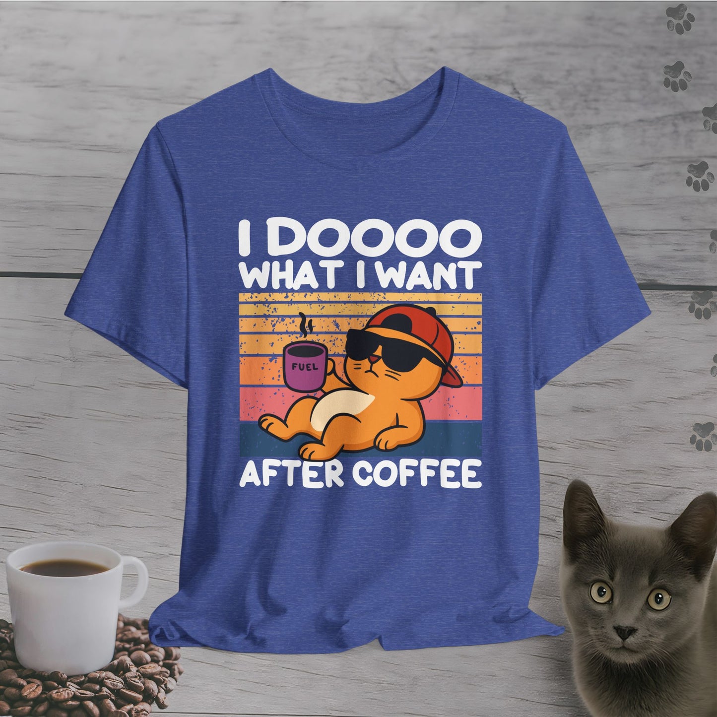 Lazy Boss Cat T-Shirt