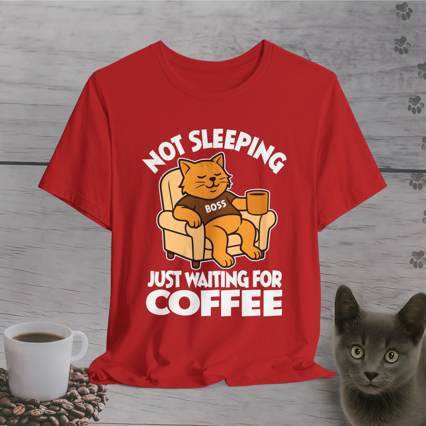 Waiting for Coffee Like a Boss T-Shirt