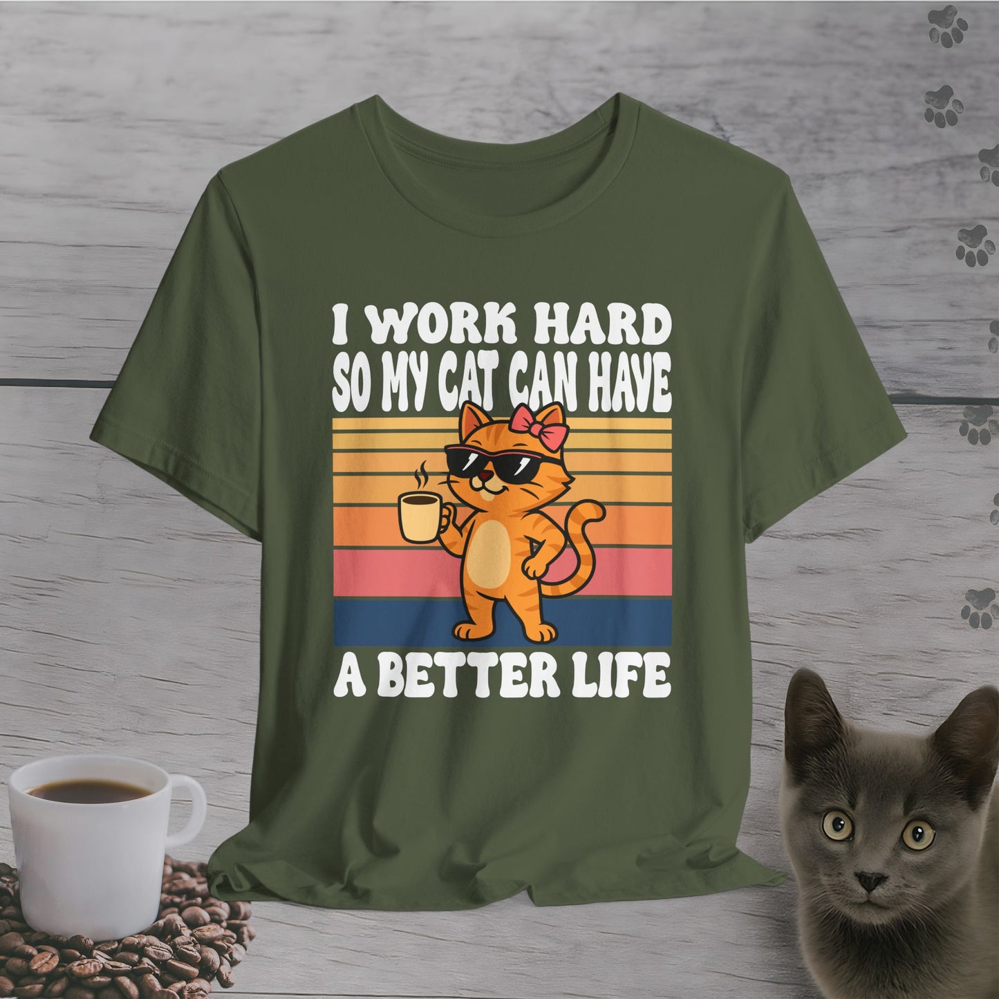 Cat Life Sponsor T-Shirt