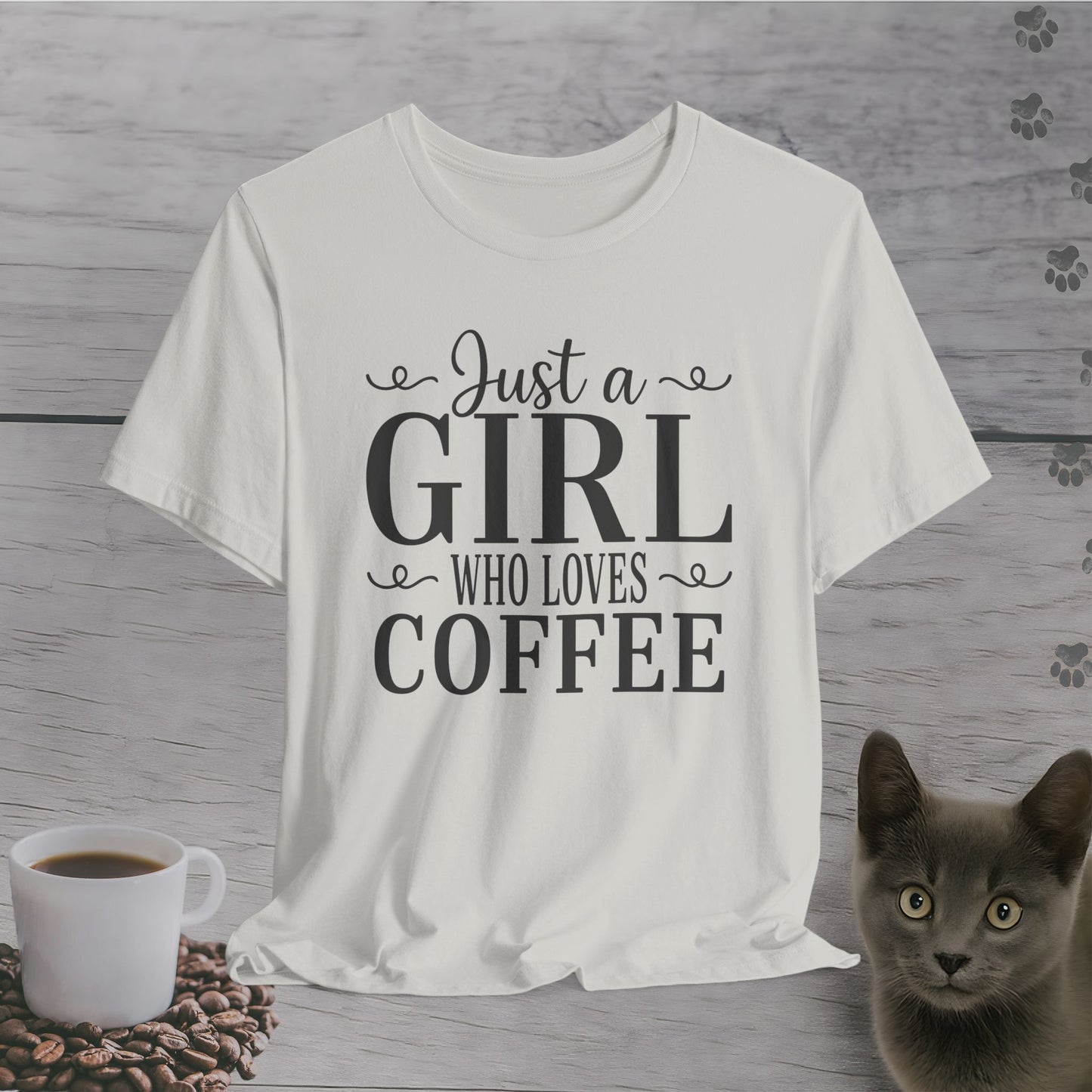Sweet Just a Girl Who Loves Coffee T-Shirt