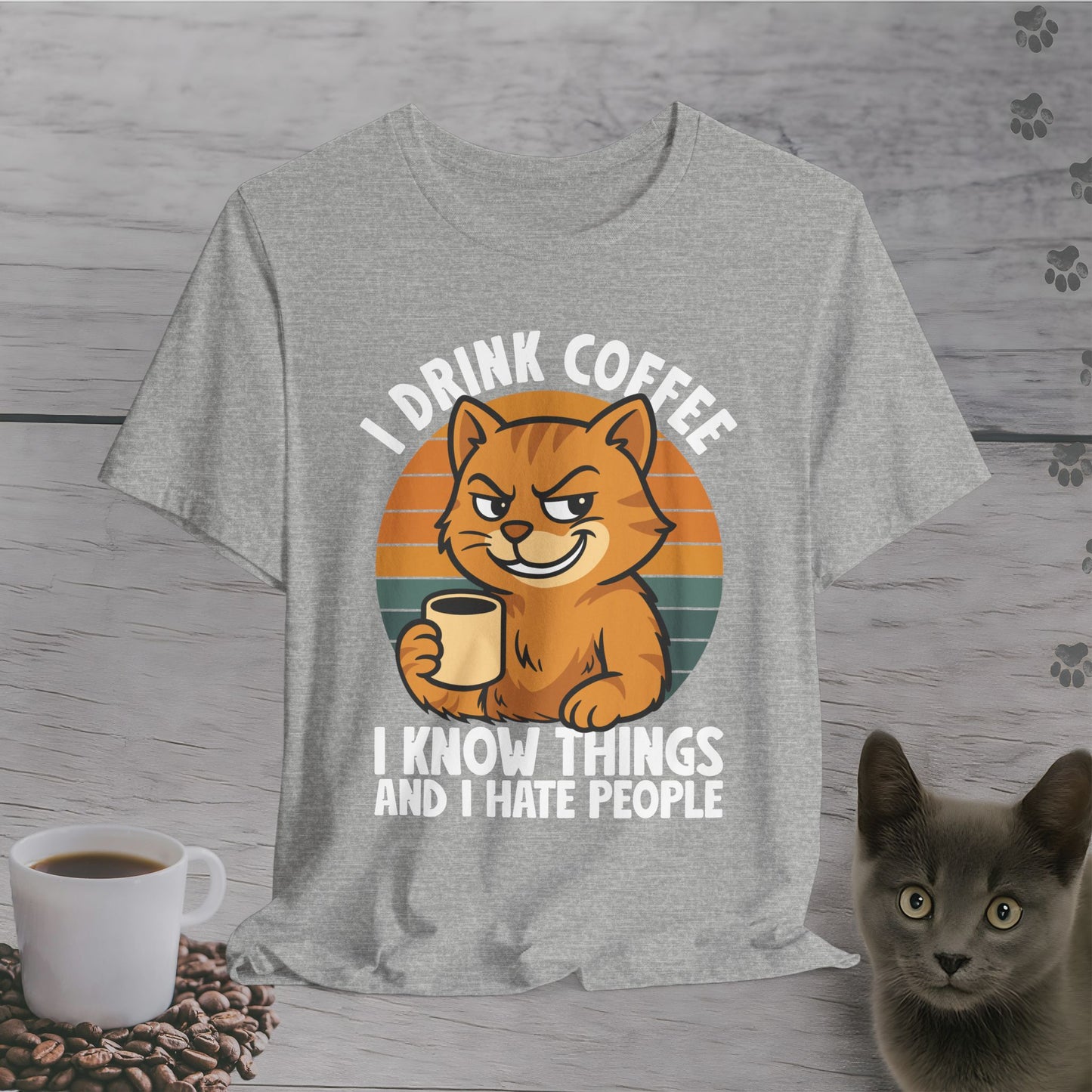 Mean Brew Cat T-Shirt