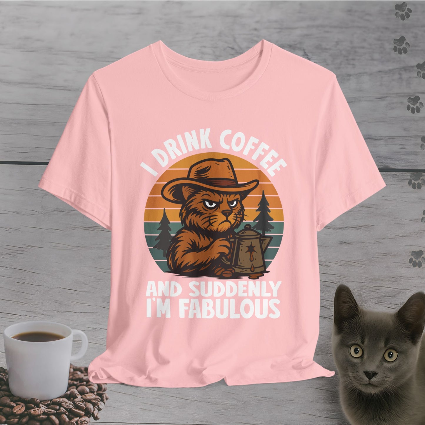 Fabulous Cowboy Cat T-Shirt