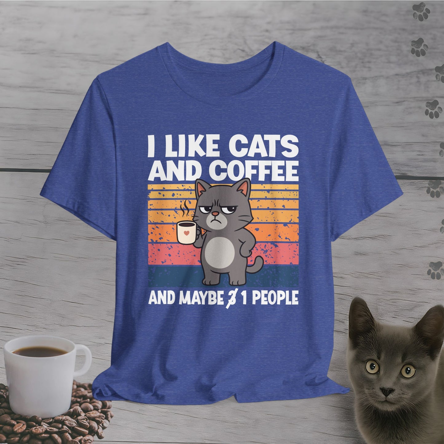 Maybe 1 Person Cat T-Shirt