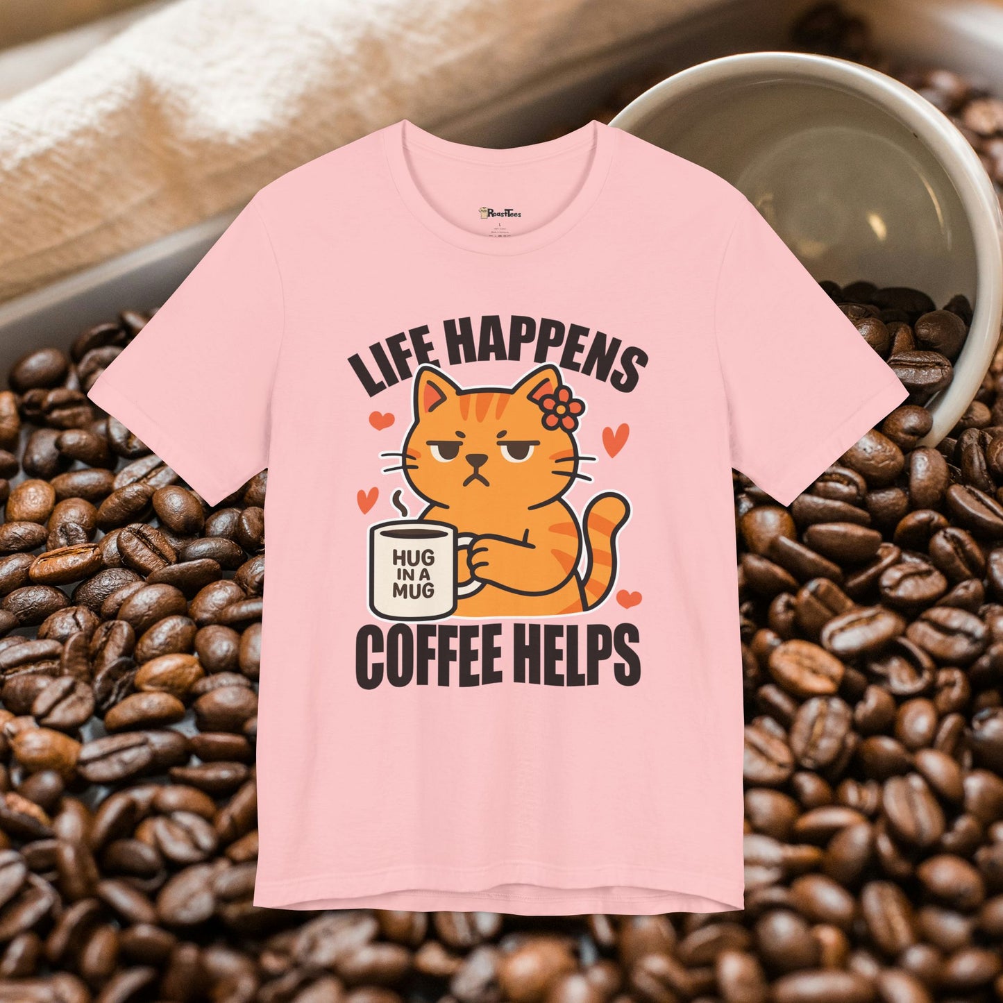 Life Happens Coffee Helps T-Shirt