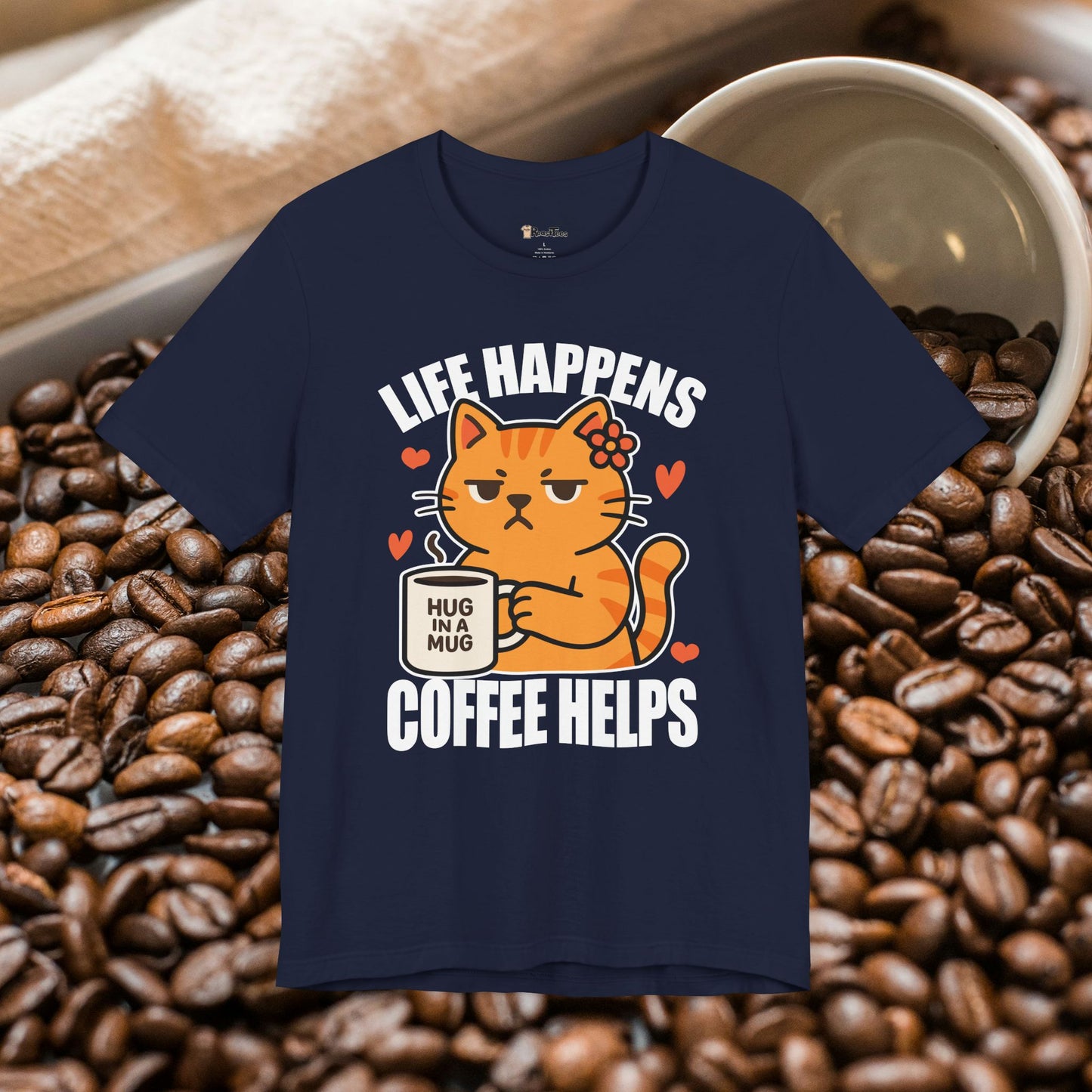 Life Happens Coffee Helps T-Shirt