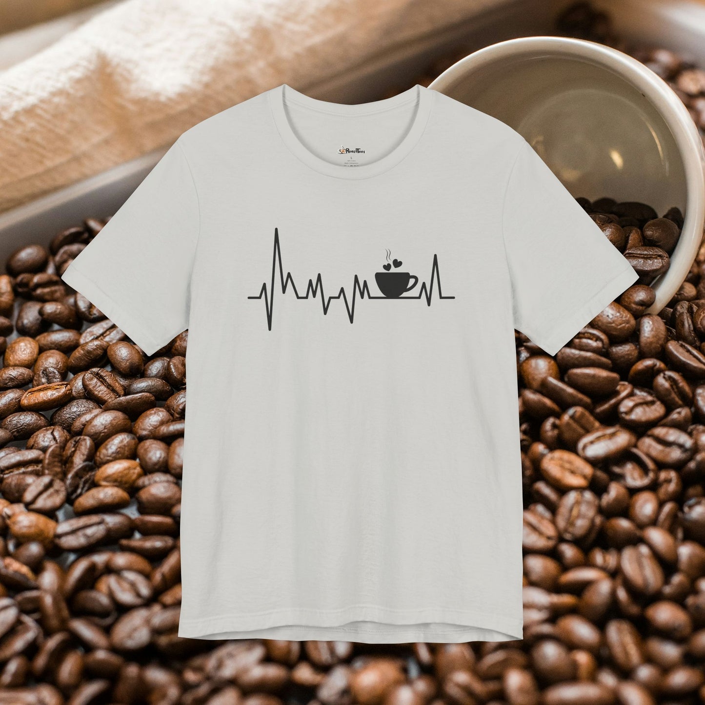 Heartbeat Coffee Cup T-Shirt