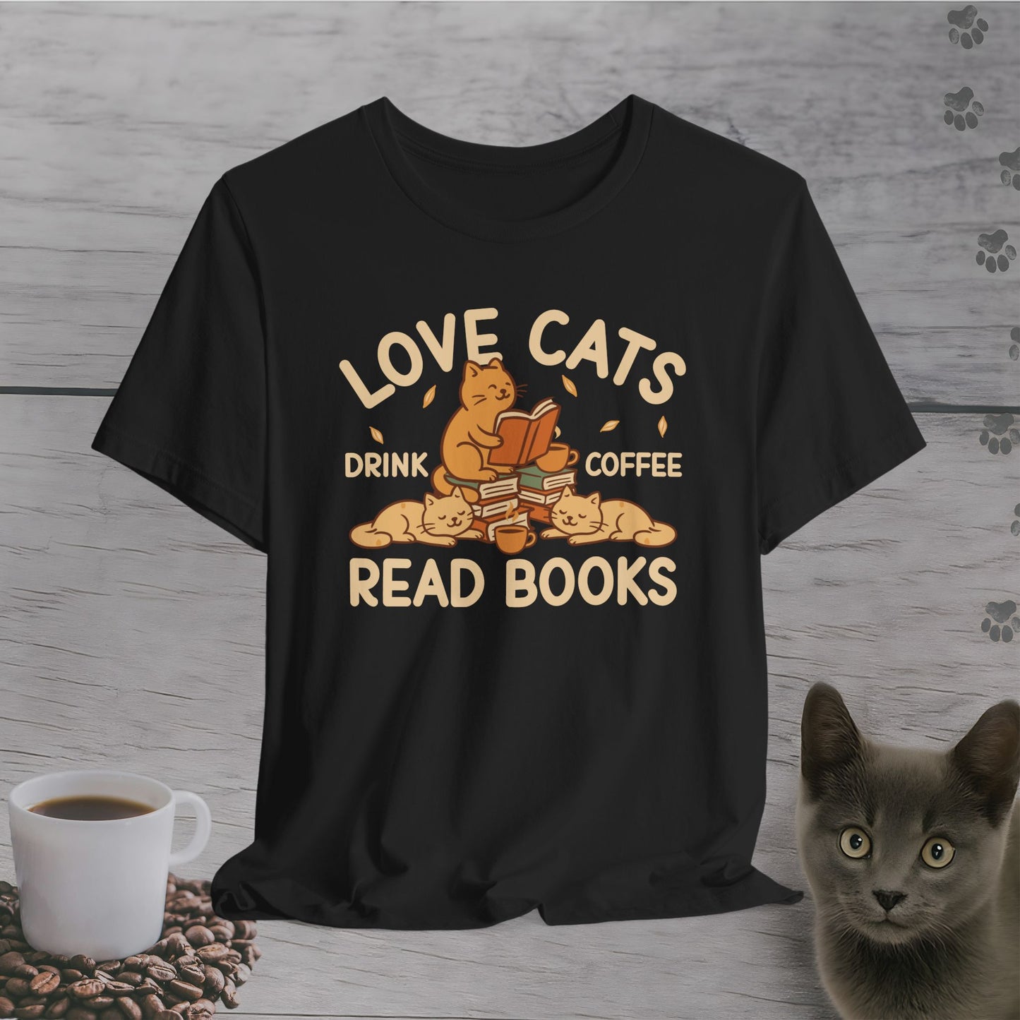 Purrfect Reading Time T-Shirt
