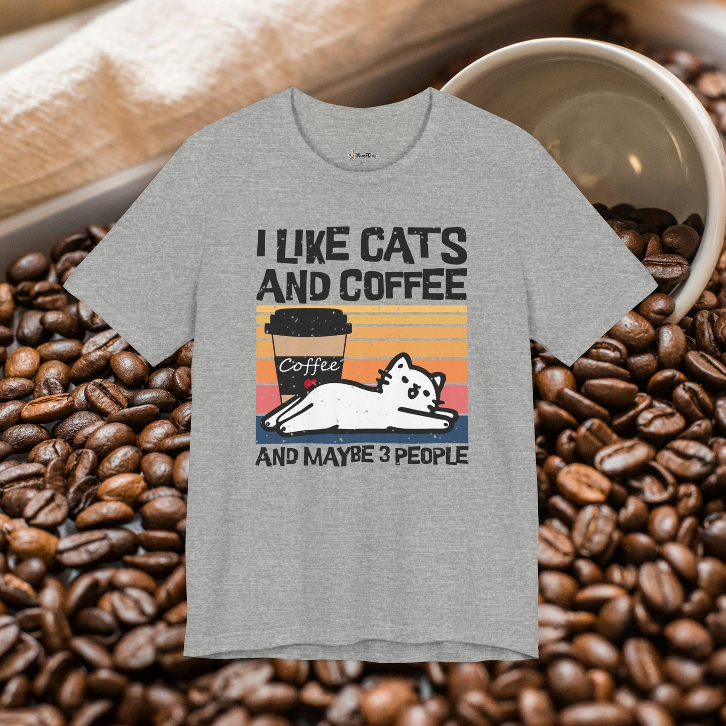 Funny I Likes Cats and Coffee T-Shirt