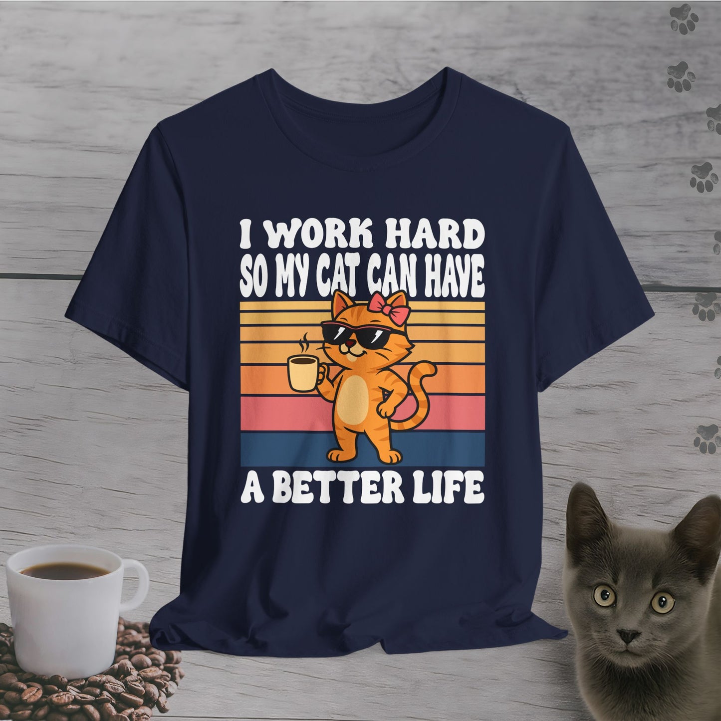 Cat Life Sponsor T-Shirt