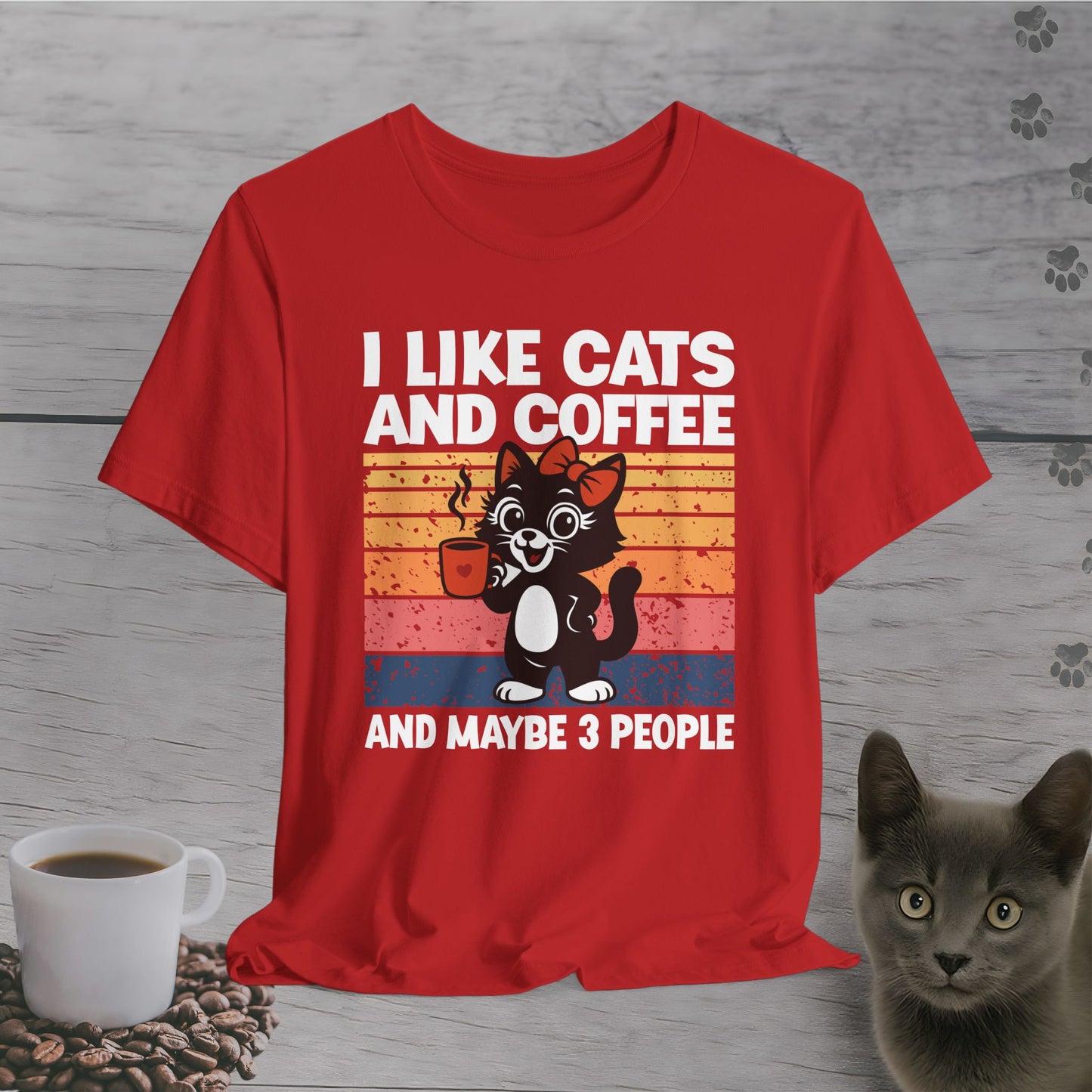 Cute But Not That Social Cat T-Shirt