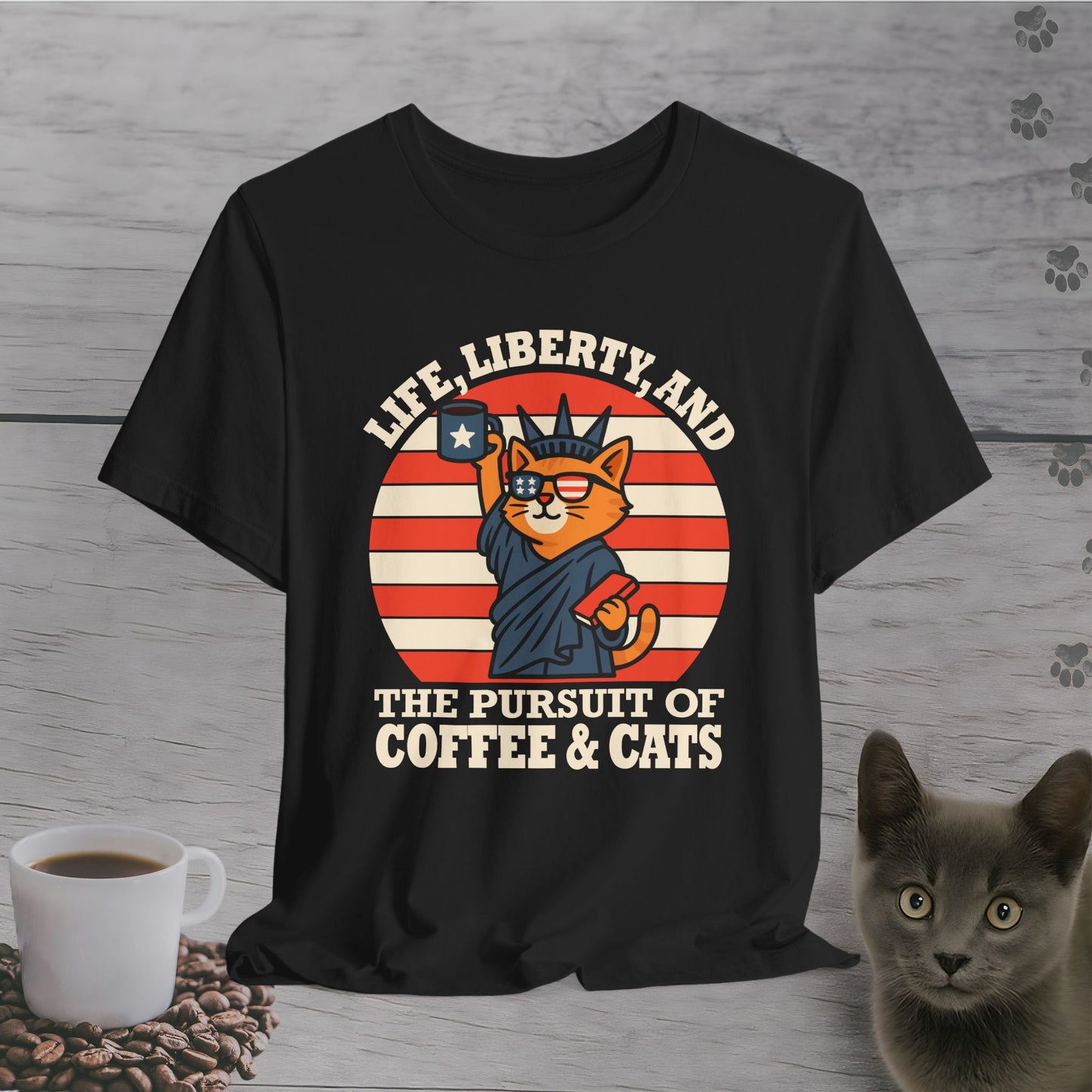 Liberty Brew Cat T-Shirt
