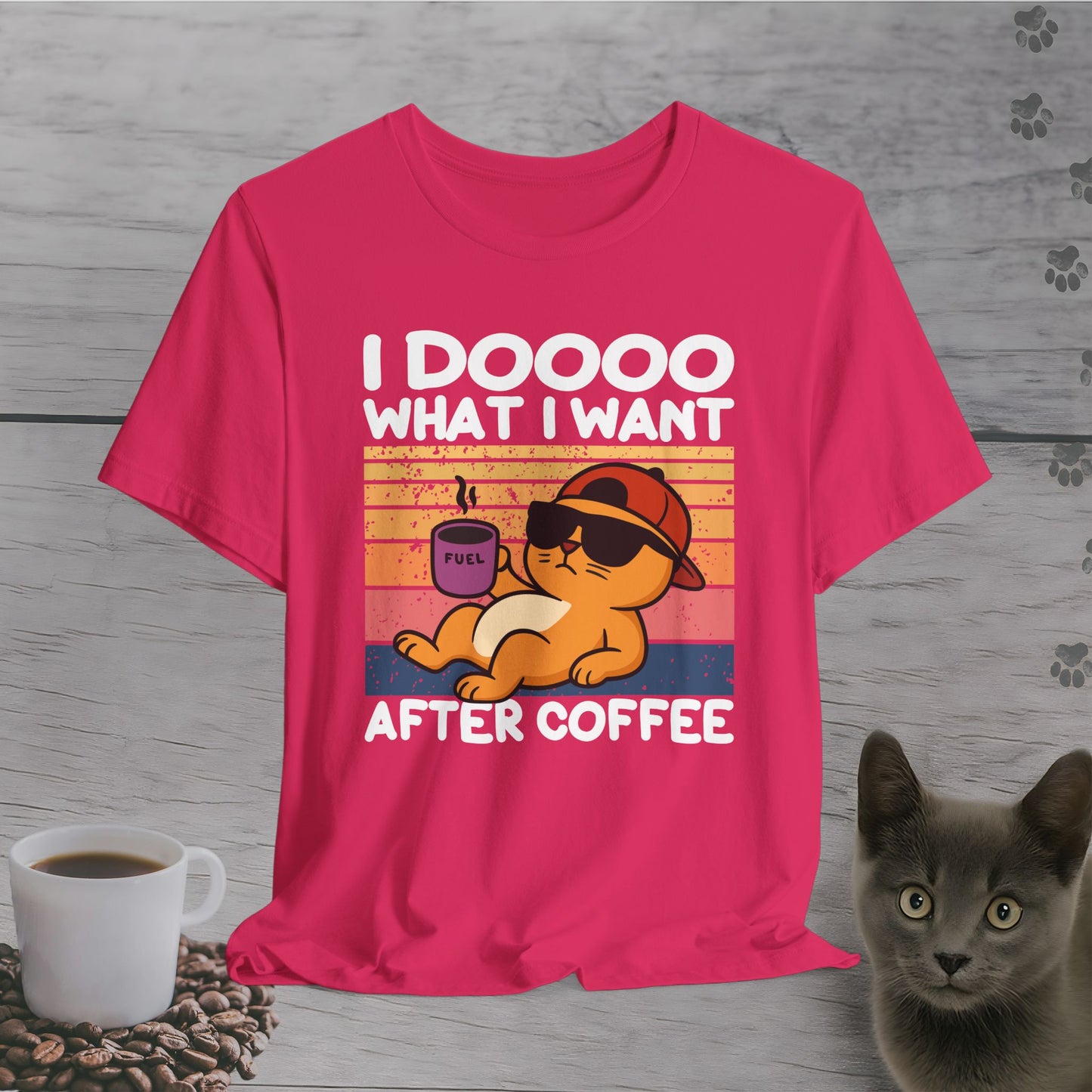 Lazy Boss Cat T-Shirt
