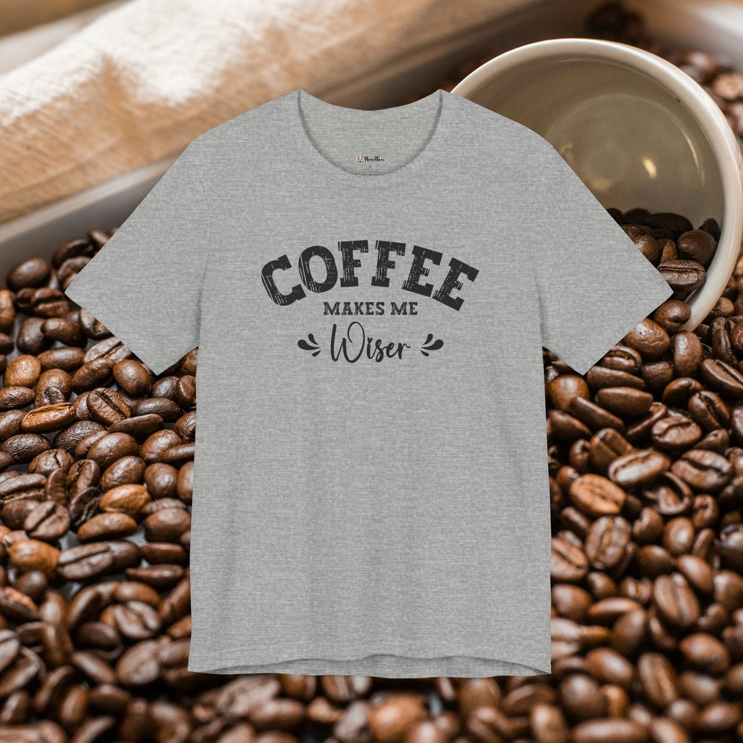 Coffee Makes Me Wiser T-Shirt