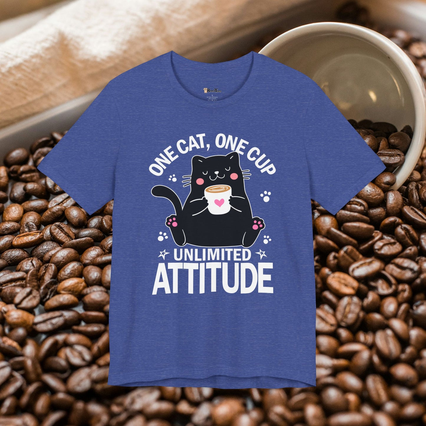 Feline Fueled Coffee T-Shirt