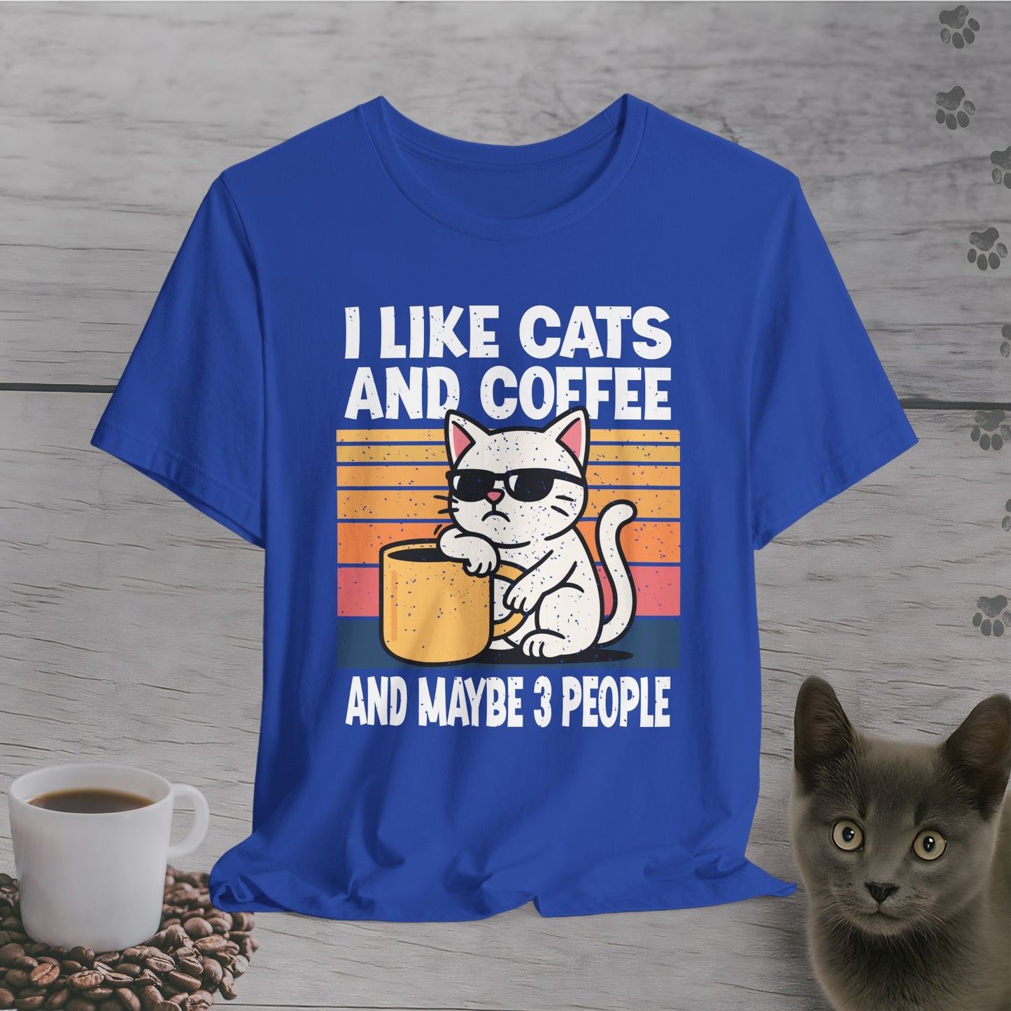 Sassy Cat and Caffeine T-Shirt