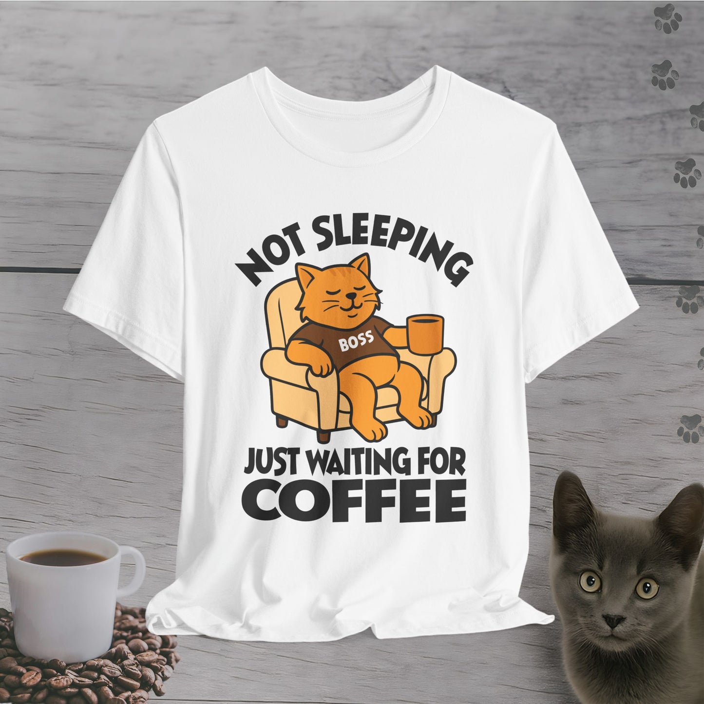 Waiting for Coffee Like a Boss T-Shirt