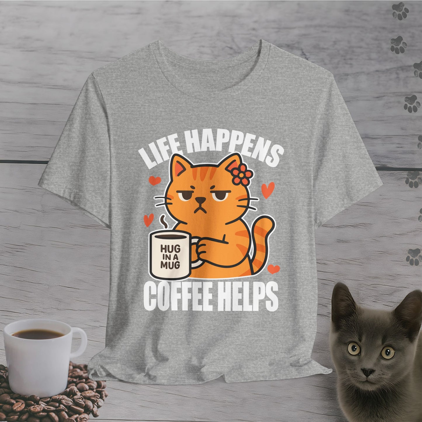 Life Happens Coffee Helps T-Shirt