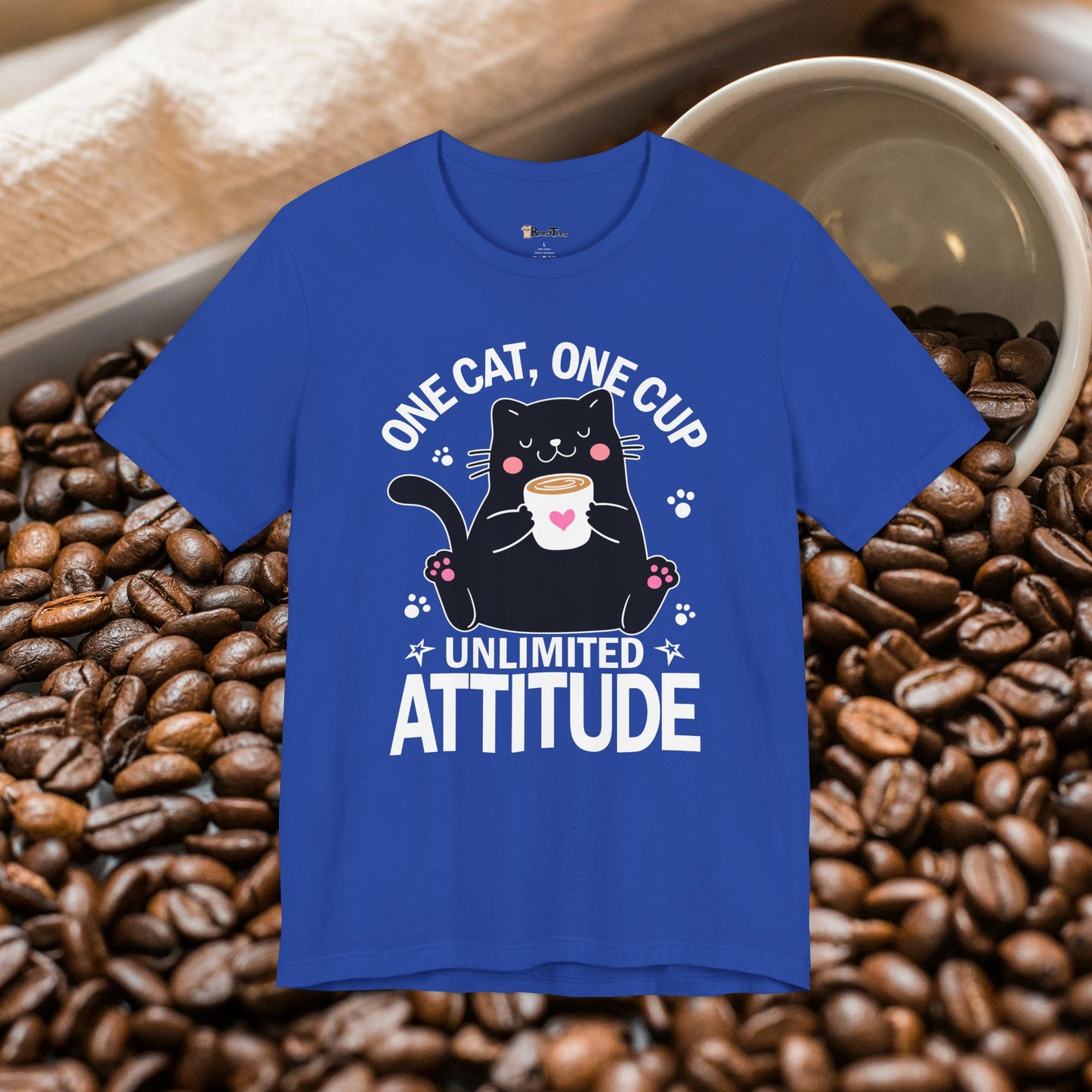 Feline Fueled Coffee T-Shirt
