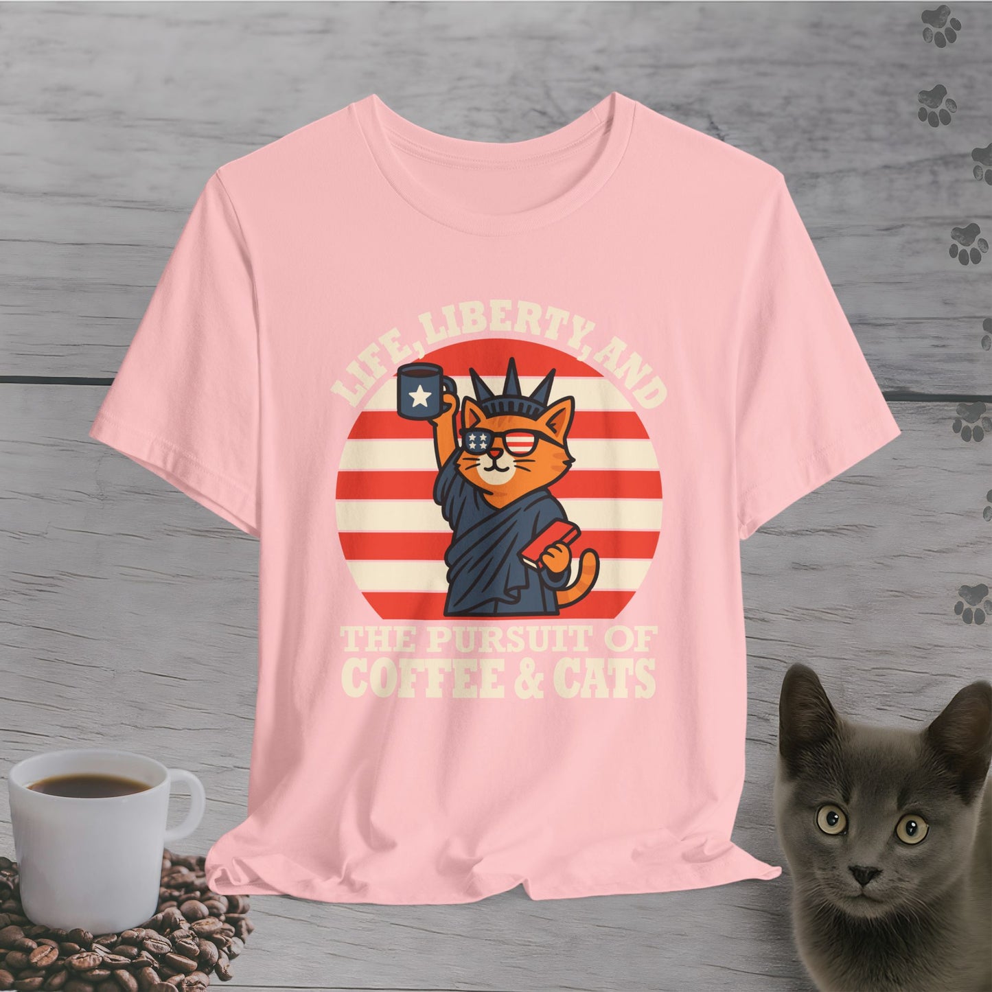 Liberty Brew Cat T-Shirt