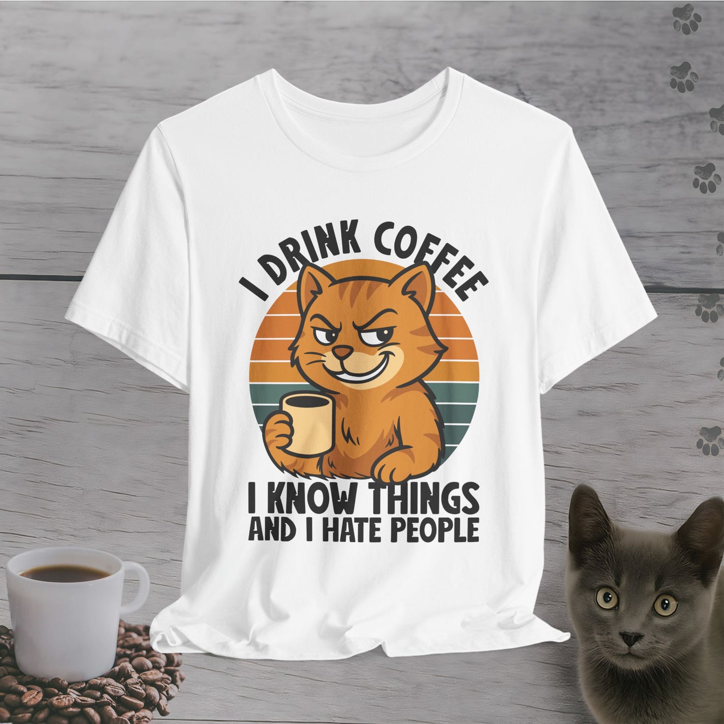Mean Brew Cat T-Shirt
