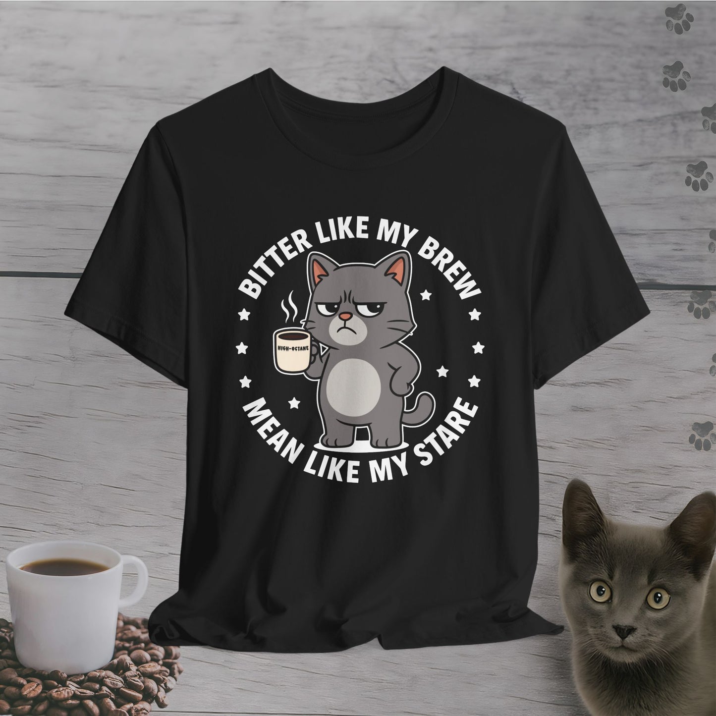 High-Octane Cat Attitude T-Shirt