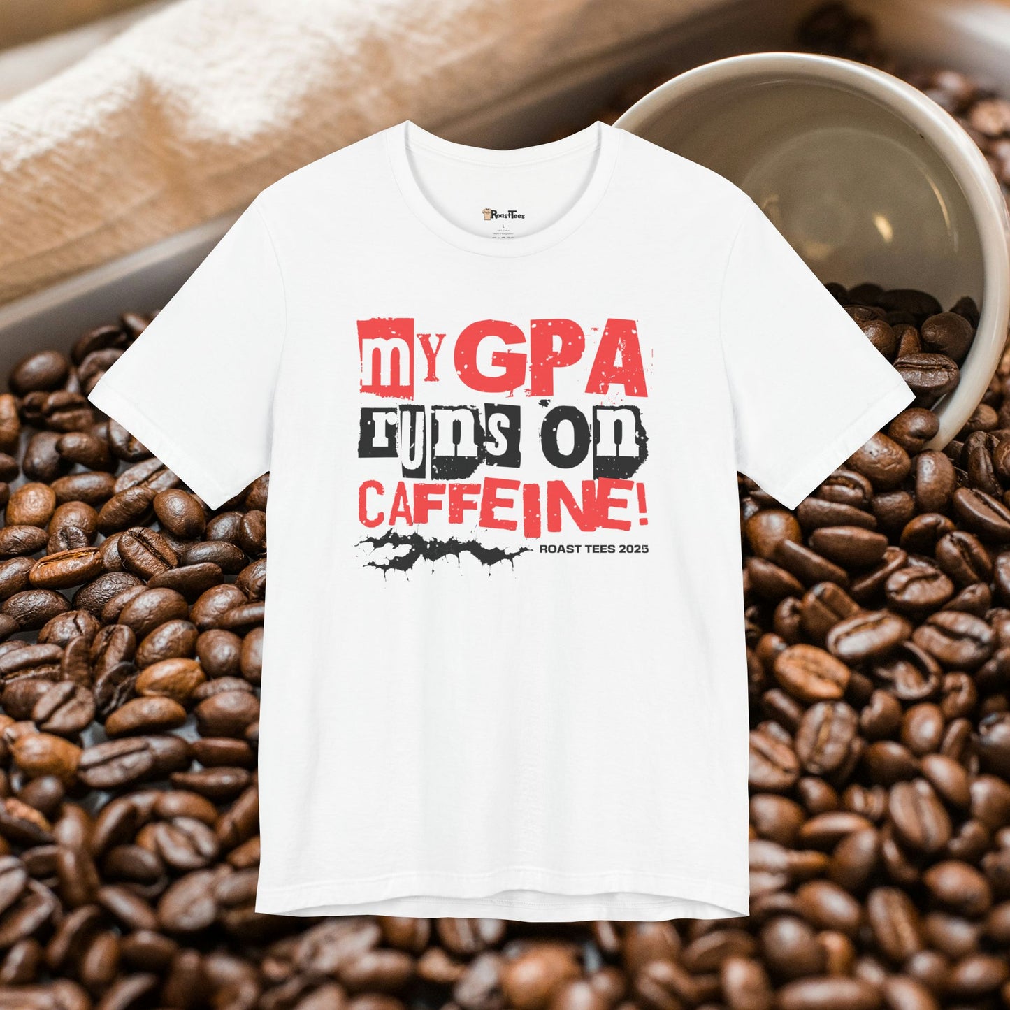 My GPA Runs on Caffeine T-Shirt