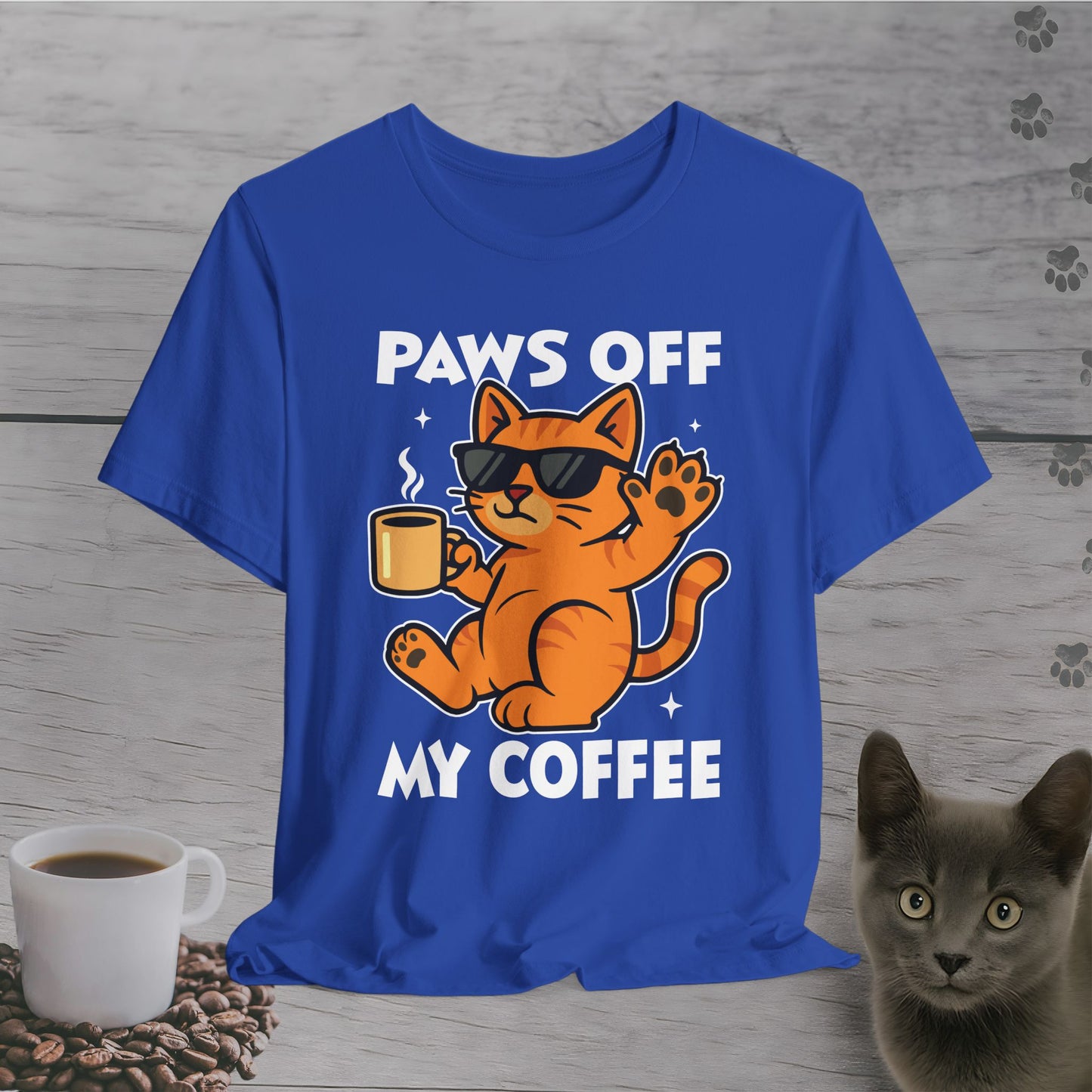 Paws Off My Coffee T-Shirt
