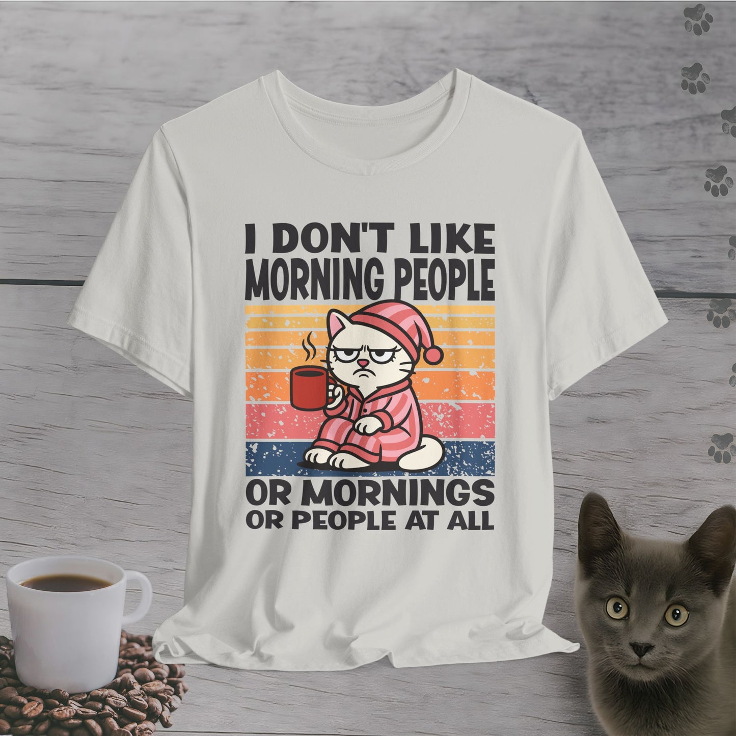 No Mornings No People at All T-Shirt