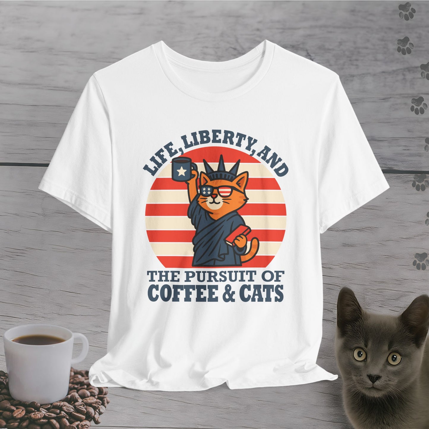 Liberty Brew Cat T-Shirt