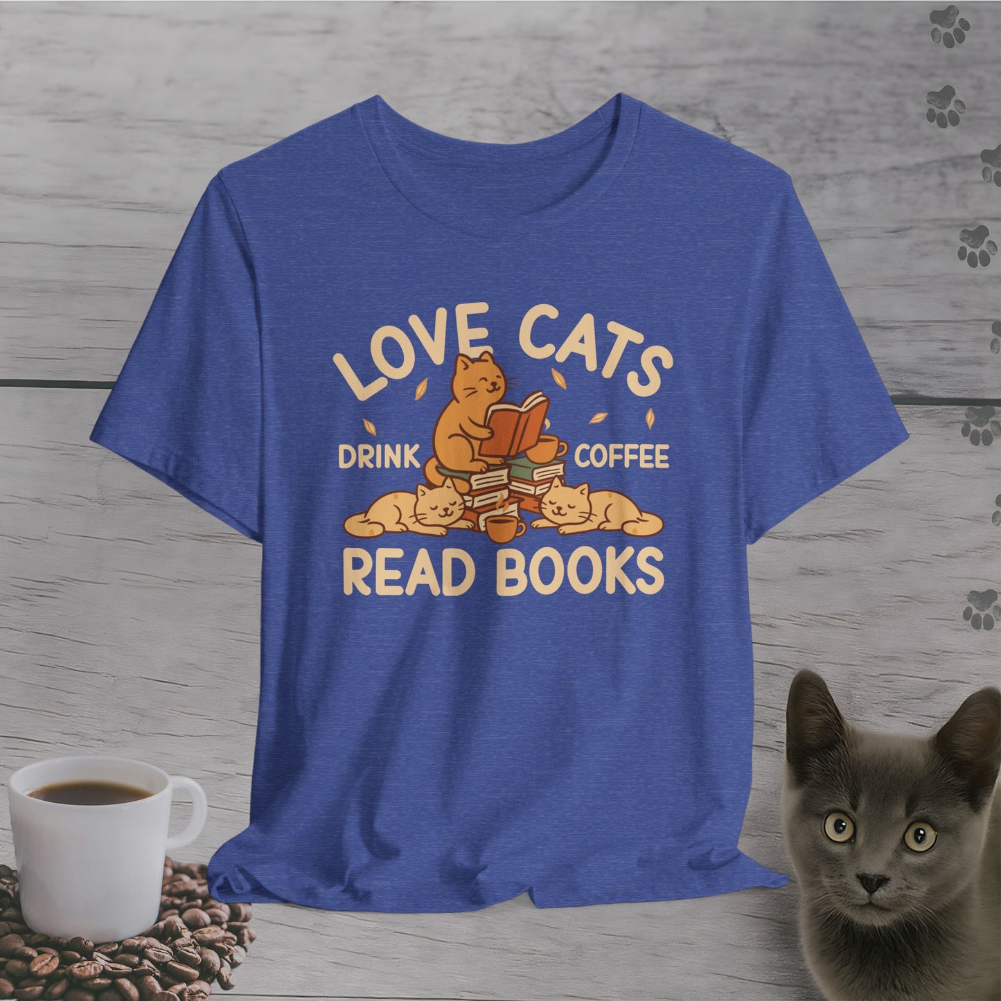 Purrfect Reading Time T-Shirt