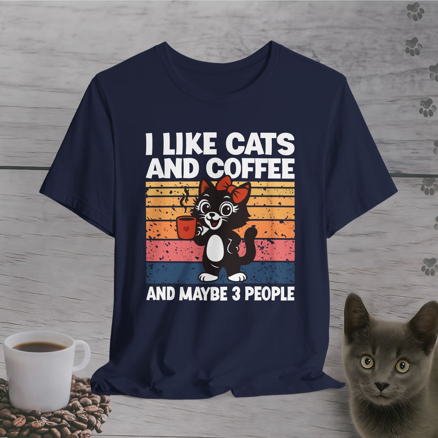 Cute But Not That Social Cat T-Shirt