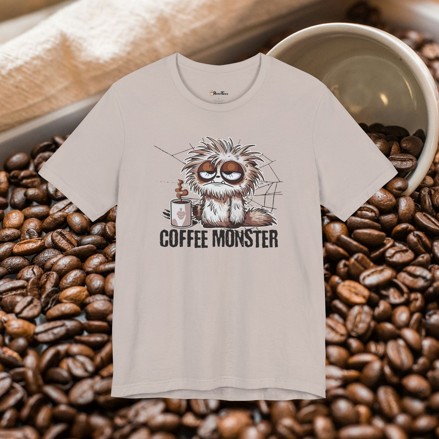 Groggy Coffee Monster T-Shirt