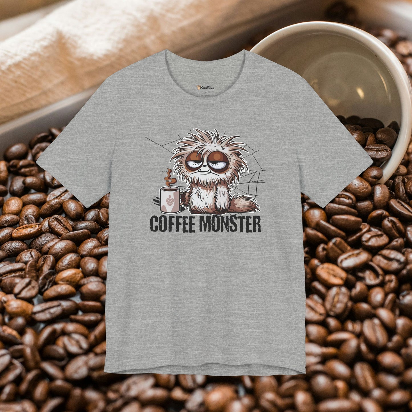 Groggy Coffee Monster T-Shirt
