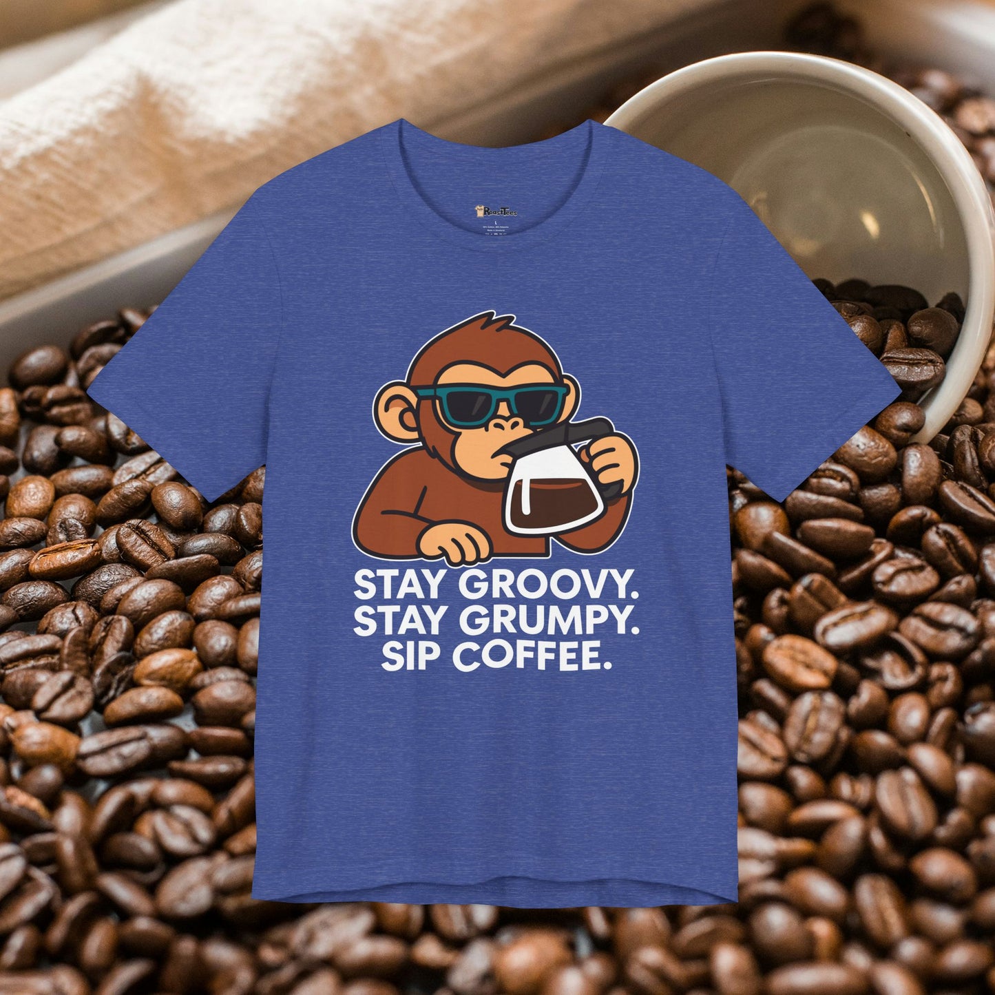 Groovy and Grumpy Coffee T-Shirt