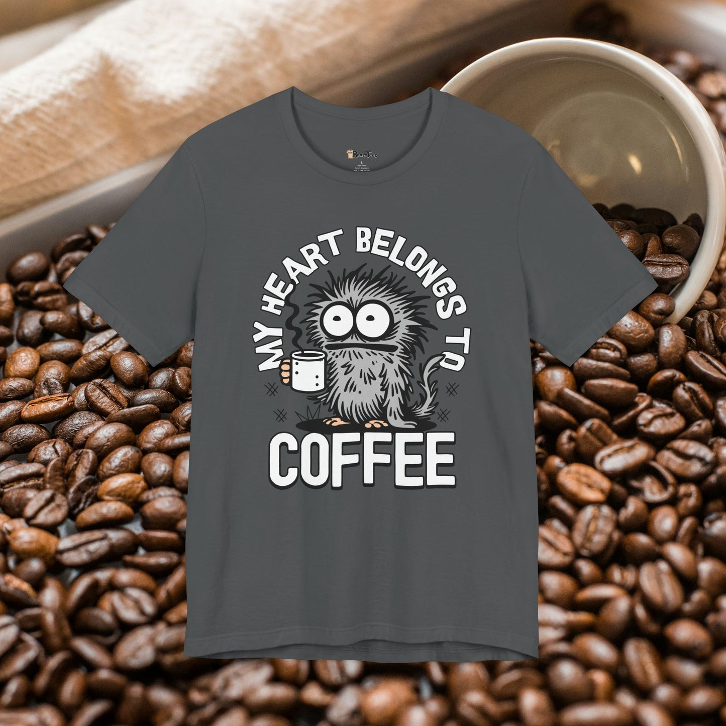 My Heart Belongs to Coffee T-Shirt