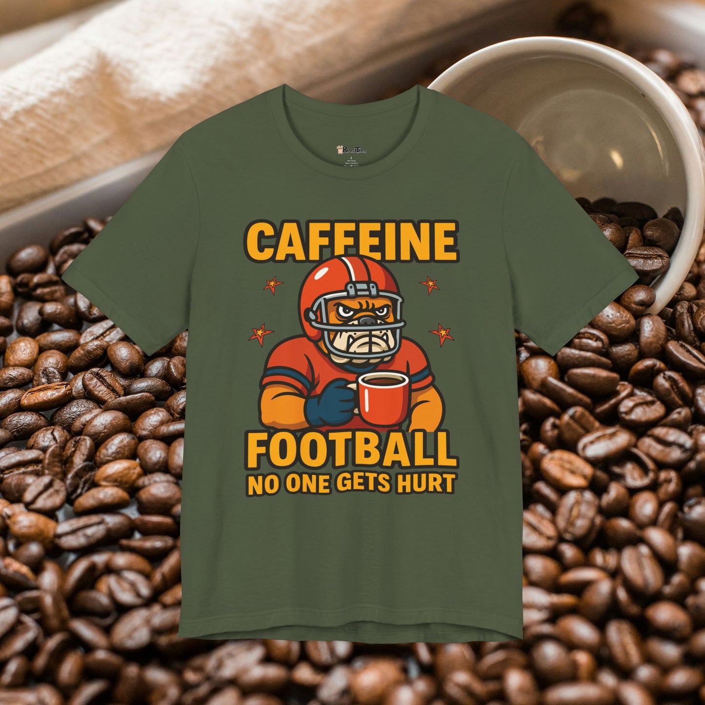 Caffeine Before Kickoff T-Shirt