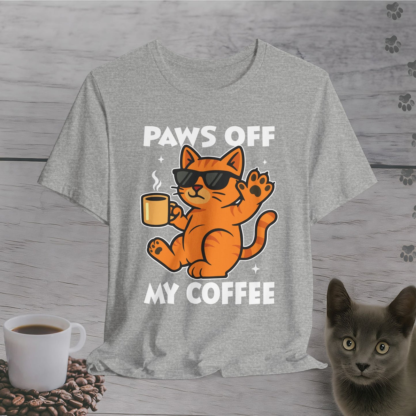 Paws Off My Coffee T-Shirt