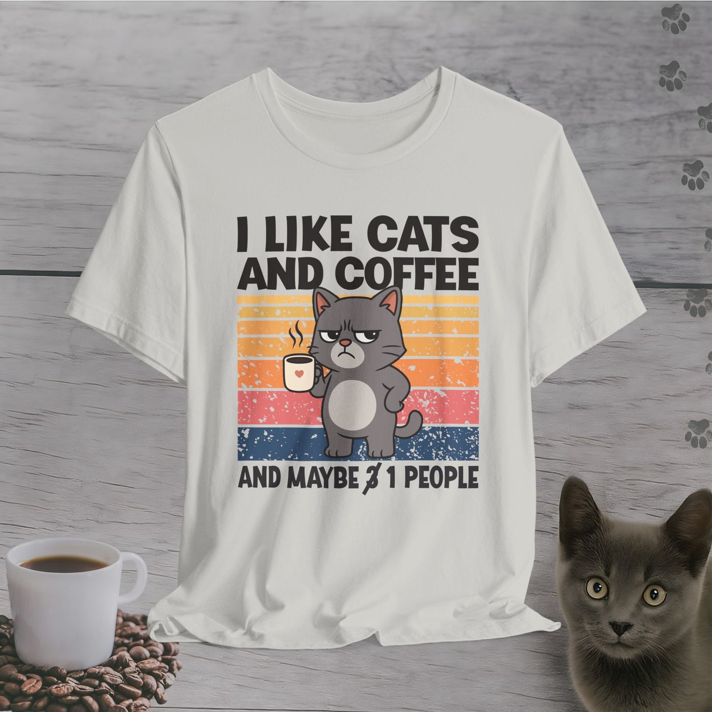 Maybe 1 Person Cat T-Shirt
